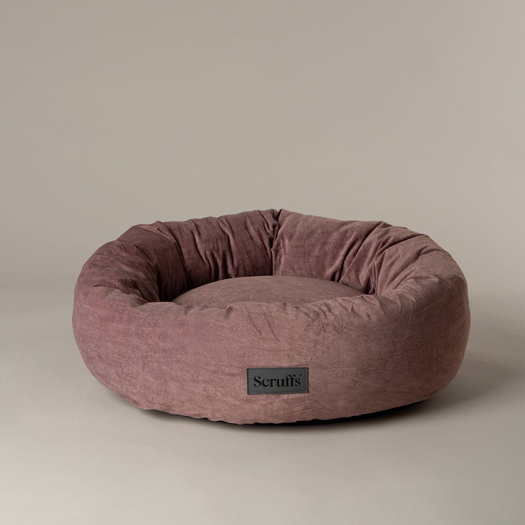 Round Plush Dog Bed 2