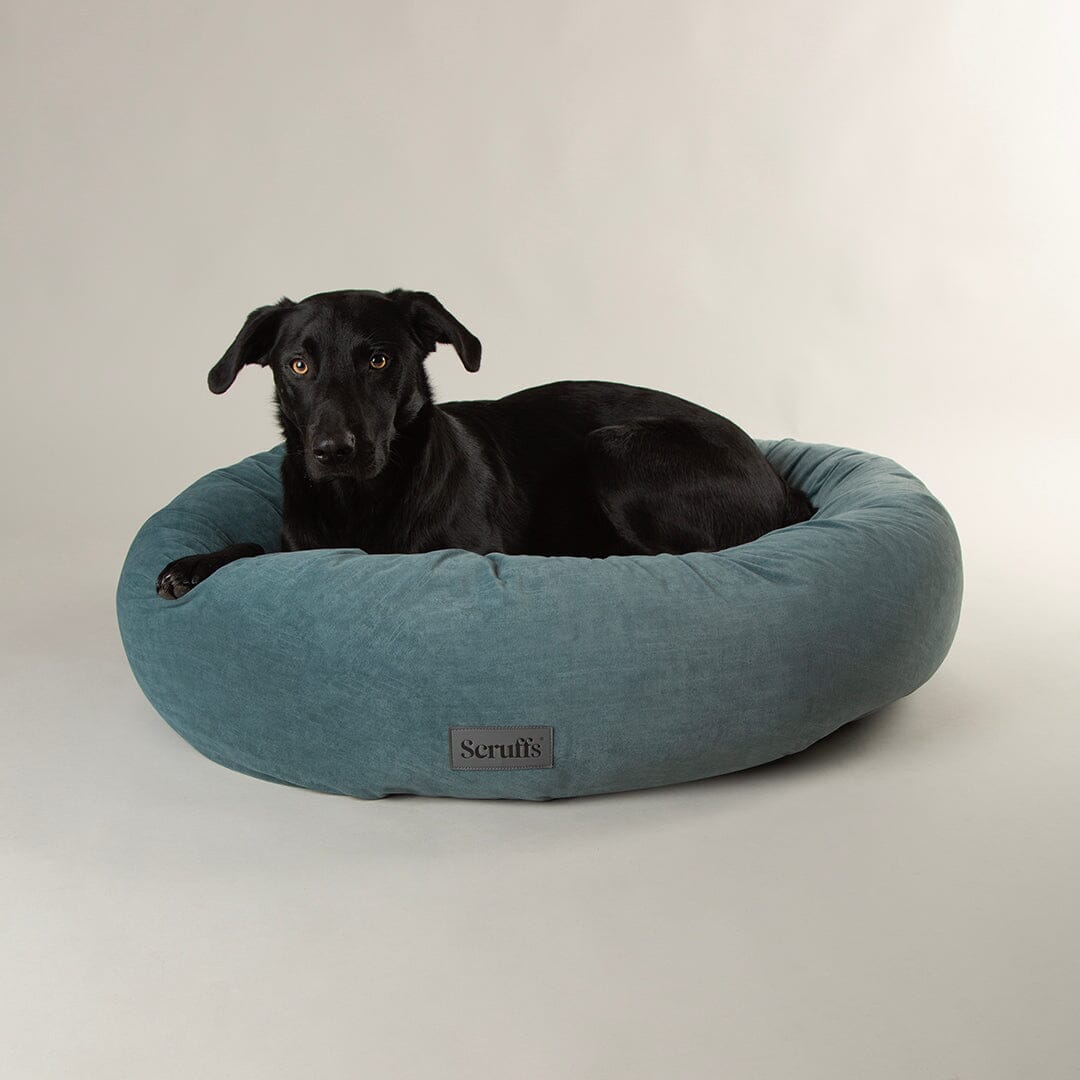 Round Plush Dog Bed 3